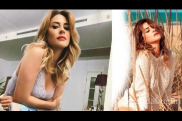 Aynur Aydın sütyenleriyle klip çekti