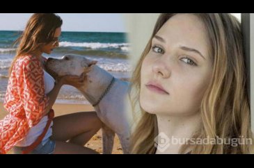 Alina Boz, köpeğine veda etti...