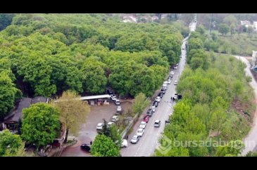 Bursa'da kısıtlama öncesi su kuyruğu