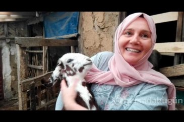 Kadın girişimci herkese örnek olsun! Borç parayla 12 keçi aldı şimd...