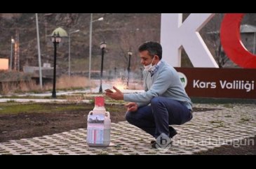 İlk iftar topu bakın nasıl atıldı? 