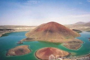 Konya'da bulunan 'Dünyanın nazar boncuğu' kurudu