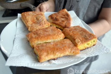 "Simit dolması" sofralarda yerini aldı 
