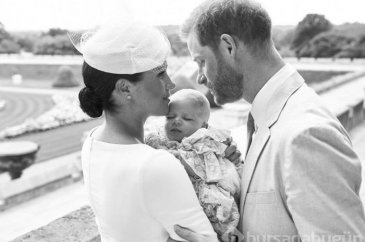 Meghan Markle ve Prens Harry'nin oğulları Archie'nin birinci yaş ku...