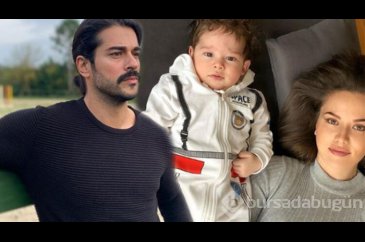 Burak Özçivit oğlunu paylaştı