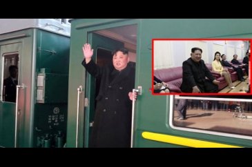 Dünyanın merak ettiği lider Kim Jong-un'un zırhlı zevk treni