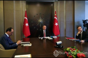 Cumhurbaşkanı Recep Tayyip Erdoğan Cerrahpaşa'da yatan hastalarla g...