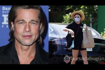 Brad Pitt, son zamanlarda o ünlü isimle çok sık görüşür oldu