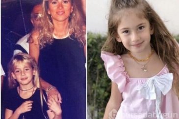Sinem Kobal'ın küçüklüğü Acun Ilıcalı'nın kızına benzetildi