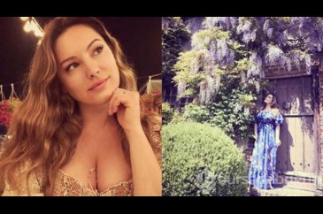  Kelly Brook 1 milyon sterlinlik evinde karantinada!