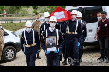 Kaza kurşunuyla ölen uzman çavuş, Tokat'ta toprağa verildi