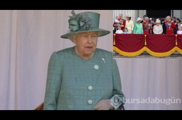 Kraliçe Elizabeth yanlız kutladı!