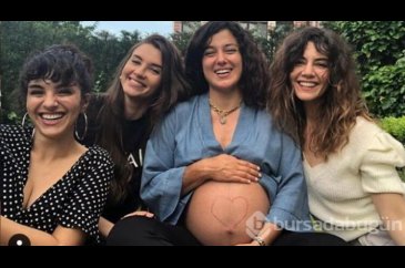 Ekip buluşması... Cansu Tosun anne olmak için gün sayıyor!