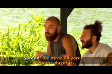 Survivor'da Sercan ve Nisa birbirine girdi!
