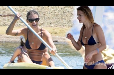 Tuba Ünsal Göcek'te... Tatil başladı!