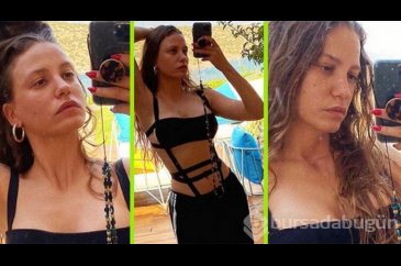 Serenay Sarıkaya'dan "kilom yok" pozu