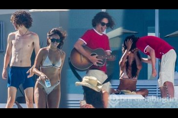 Eiza Gonzalez ve Timothee Chalamet çifti tatilde görüntülendi