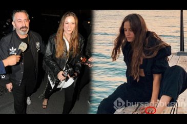 Serenay Sarıkaya'nın parmağındaki yüzük dikkat çekti