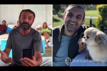 Ersin Korkut yeni köpeğine alıştı