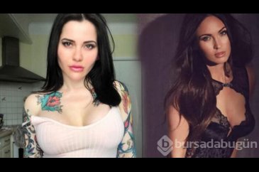 Megan Fox'a benzetilmemek için vücudunu dövmeyle kaplattı
