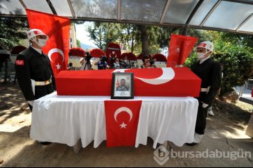 Bursa, şehidini son yolculuğuna uğurladı