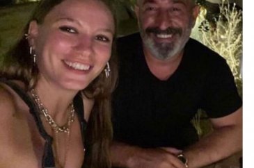 Cem Yılmaz ile Serenay Sarıkaya'dan barış fotoğrafı