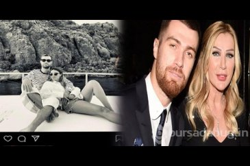 Oğulcan Engin ve Ezgi Eyüboğlu'nun aşk pozu