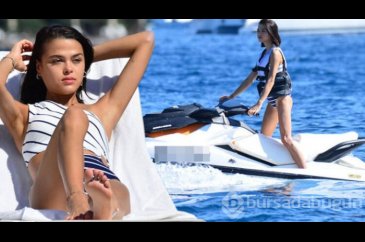 Aslıhan Karalar'dan jet-ski şov