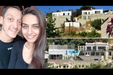 Mesut Özil ile Amine Gülşe'den 10 milyon TL'lik değişim