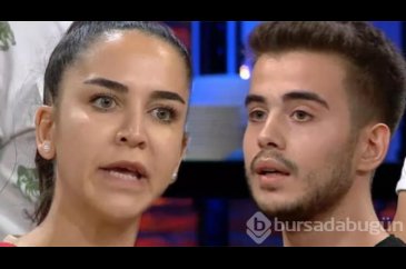 MasterChef'te Duygu ve Furkan birbirine girdi