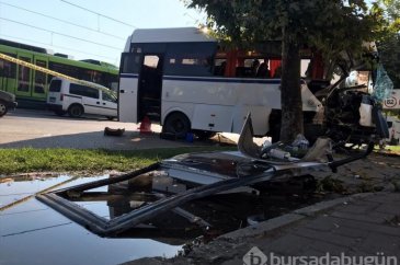 Bursa'da feci kaza! 2 ölü, 17 yaralı