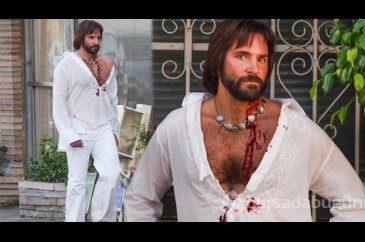 Bradley Cooper yeni filminin çekimlerinde görüntülendi