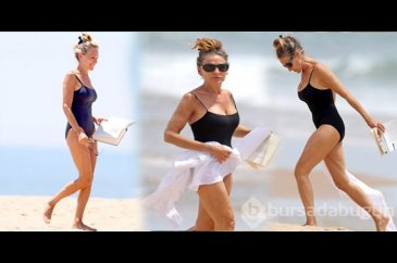 Sarah Jessica Parker'ın plaj keyfi
