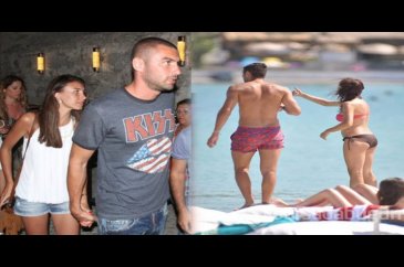 Burak Yılmaz ile İstem Atilla'dan aşk dolu paylaşım
