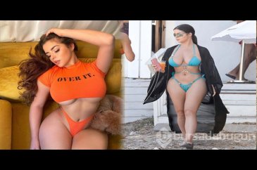 Demi Rose hem çalışıyor hem de tatil yapıyor