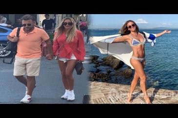 Ivana Sert ile Sezer Dermenci el ele görüntülendi