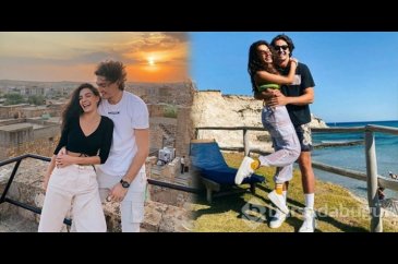 Cedi Osman sevgilisi Ebru Şahin'in hasretine dayanamadı