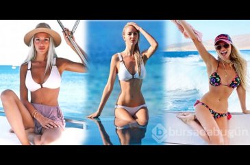 Dilara Öztunç'tan tatil pozları