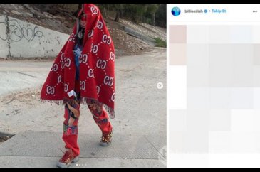 Billie Eilish'in 23 bin liralık stili