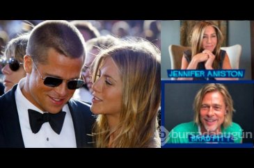 Brad Pitt ile eski eşi Jennifer Aniston 19 yıl sonra ilk kez aynı g...