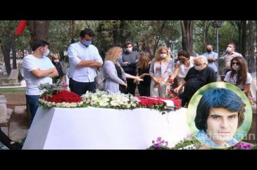 Tarık Akan mezarı başında anıldı! 'Onu çok özlüyoruz'