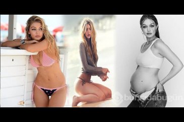 Gigi Hadid'den 'doğum yaptı' iddialarına fotoğraflı yanıt!
