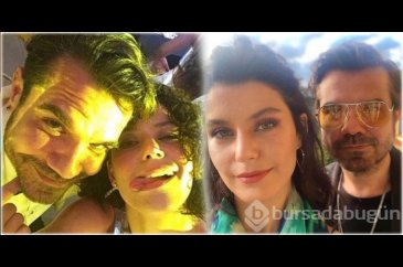 Beren Saat-Kenan Doğulu çiftinden aşk pozu