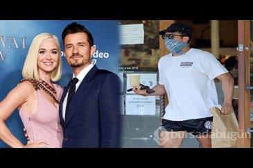 Orlando Bloom göz yaşartıcı spreyle dolaşıyor