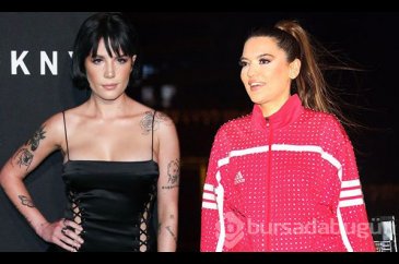 Demet Akalın'ın, şarkıcı Halsey'e Türkçe öğretmeyi teklif etmesi ol...