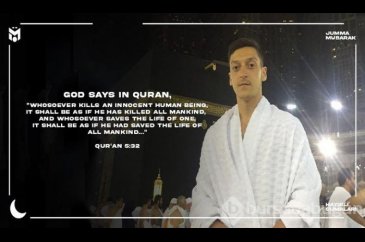 Mesut Özil: "İslam'da terörün yeri yoktur"