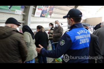 Bursa'da semt pazarlarında denetim 