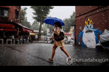 Meteoroloji'den İstanbul ve diğer şehirler için sağanak uyarısı