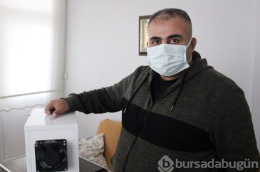 Evini laboratuvara çevirip corona virüse savaş açtı
