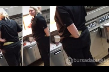 Ünlü fast food zincirinde iğrenç olay!